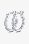 Adored Moissanite 925 Sterling Silver Earrings - Hovatok