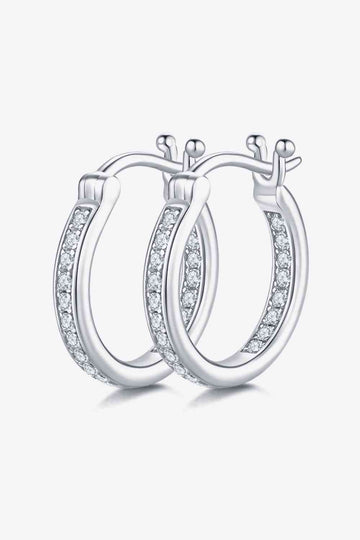 Adored Moissanite 925 Sterling Silver Earrings - Hovatok