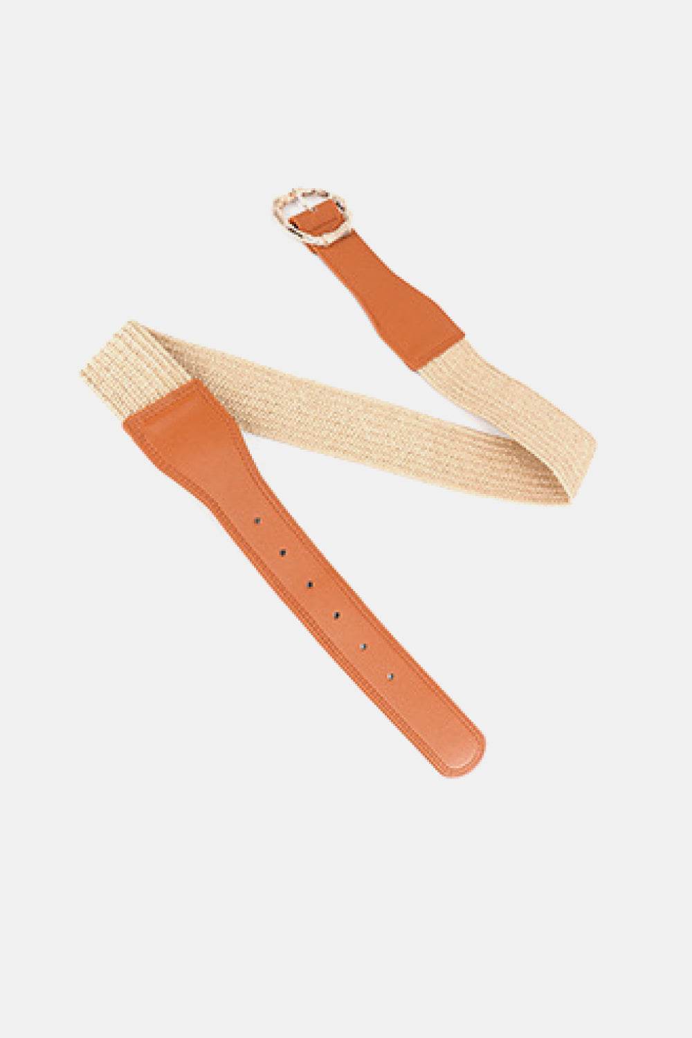 Alloy Buckle Braided Belt - Hovatok