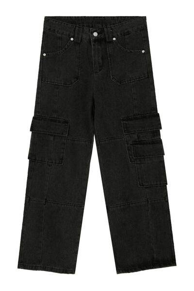 Baggy Jeans with Cargo Pockets - Hovatok