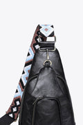 Adored Take A Trip PU Leather Sling Bag - Hovatok