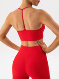 Spaghetti Strap Active Bra - Hovatok