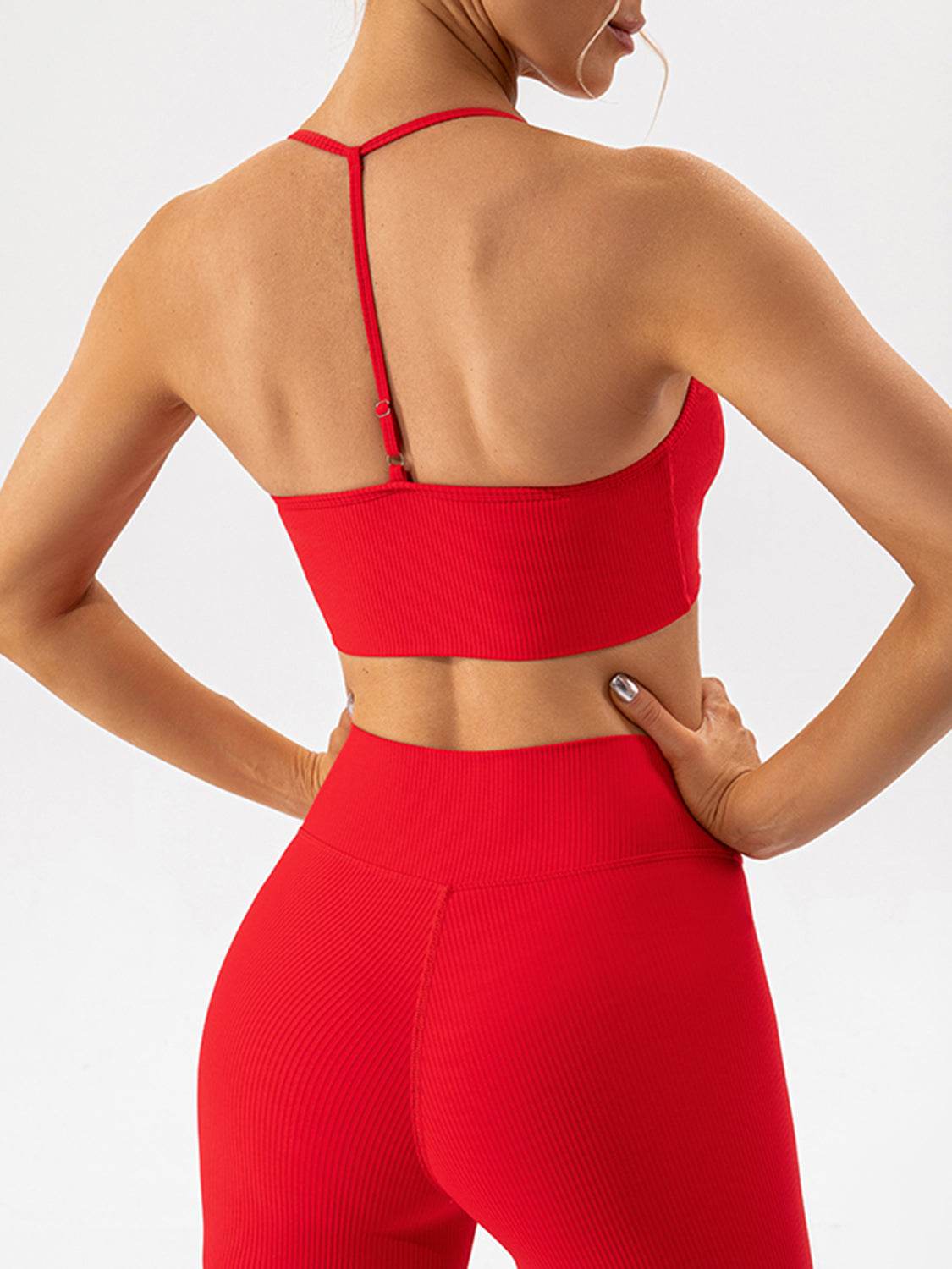 Spaghetti Strap Active Bra - Hovatok