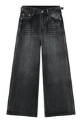 Wide Leg Jeans with Pockets - Hovatok
