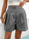 Perfee Frill Shorts with Pockets - Hovatok