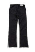 Men's Contrast Bootcut Jeans - Hovatok