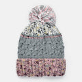 Contrast Thermal Hat with Pompom - Hovatok