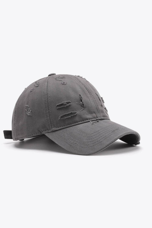 Distressed Adjustable Baseball Cap - Hovatok
