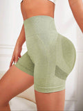 High Waist Active Shorts - Hovatok