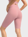 Millennia High Rise Wide Waistband Active Shorts - Hovatok