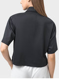 Millennia Half Button Short Sleeve Active T-Shirt - Hovatok