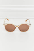Round Full Rim Polycarbonate Frame Sunglasses - Hovatok