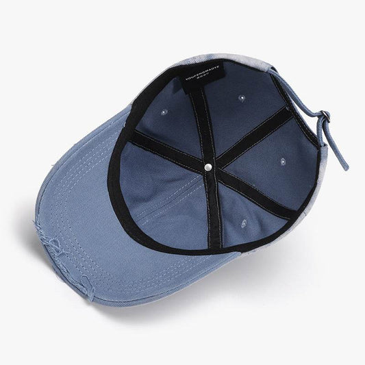 Distressed Adjustable Cotton Hat - Hovatok
