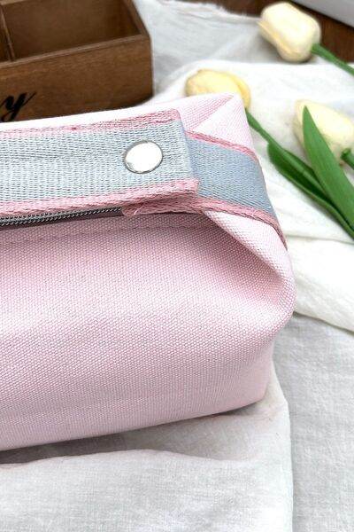 Zenana Waterproof Canvas Travel Cosmetic Bag - Hovatok