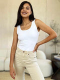 Basic Bae Full Size Square Neck Sleeveless Bodysuit - Hovatok