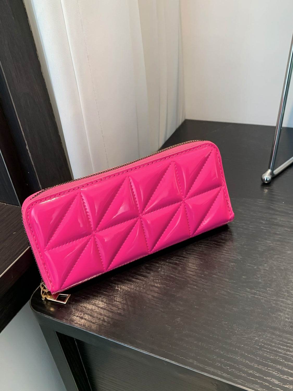 PU Leather Solid Color Wallet - Hovatok