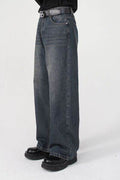 Wide Leg Jeans with Pockets - Hovatok