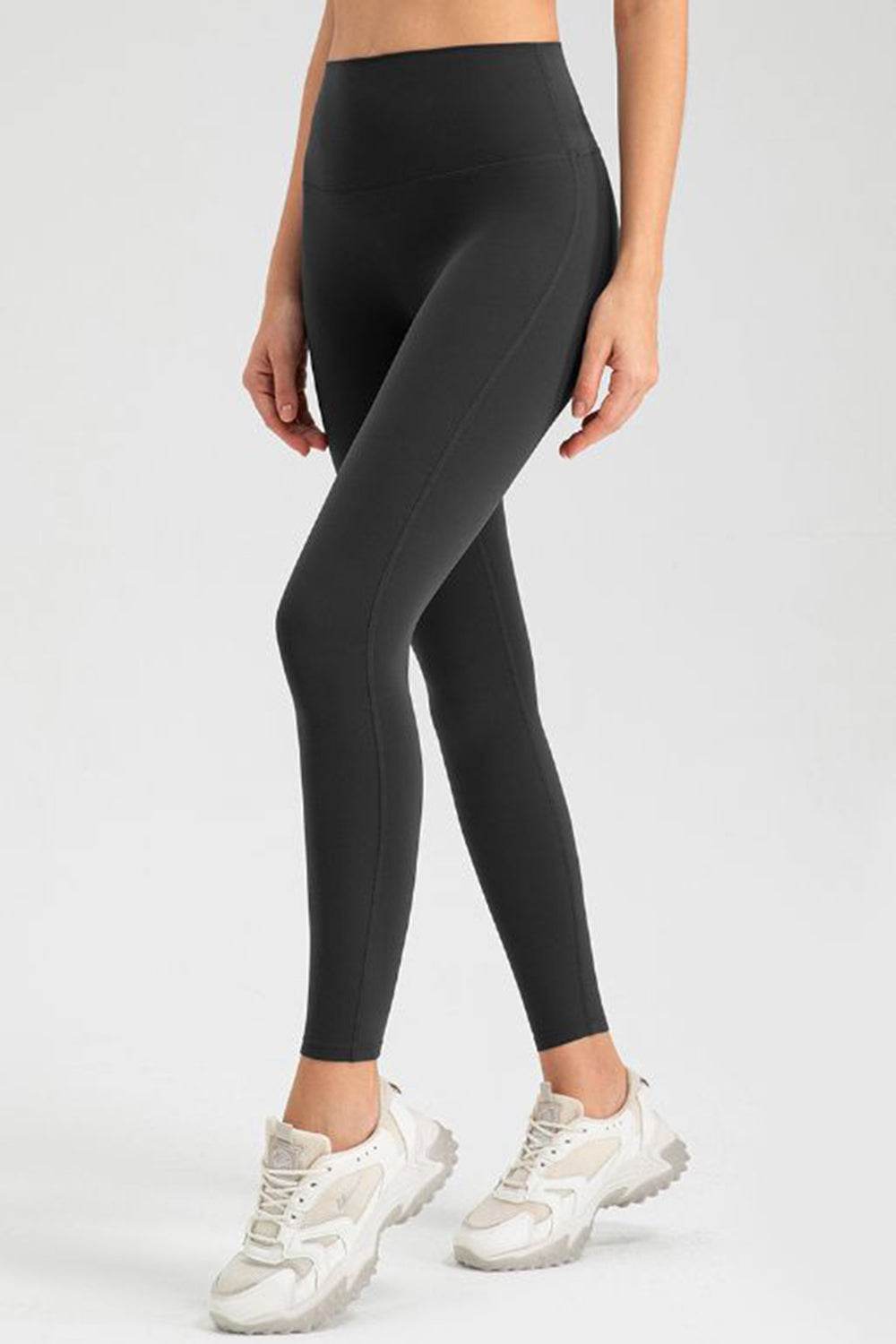 High Waist Skinny Active Pants - Hovatok