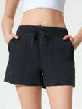 Millennia Drawstring Active Shorts with Pockets - Hovatok