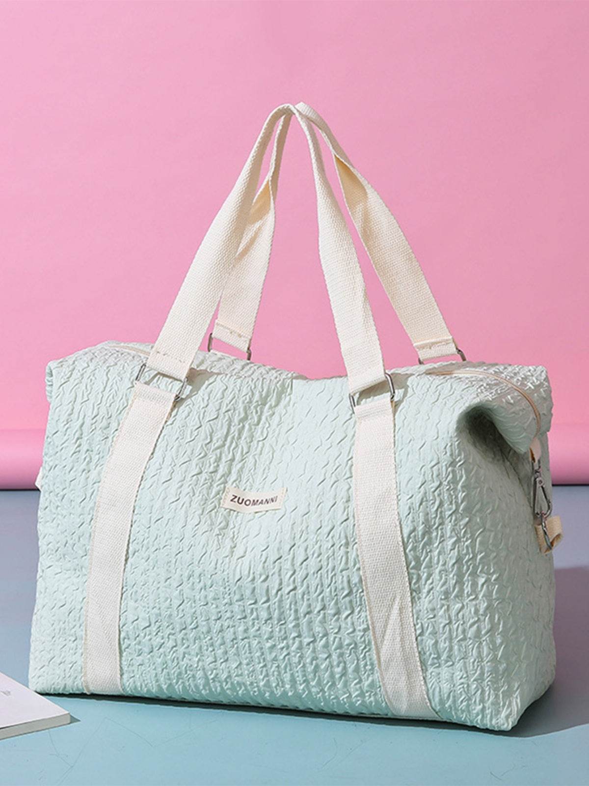 Texture Oxford Cloth Travel Bag - Hovatok