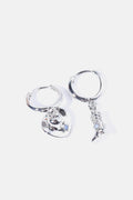 Hat & Boot Shape Asymmetrical Copper 14K Gold Plated Earrings - Hovatok