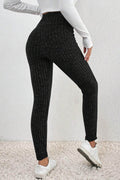 Ribbed High Waist Leggings - Hovatok