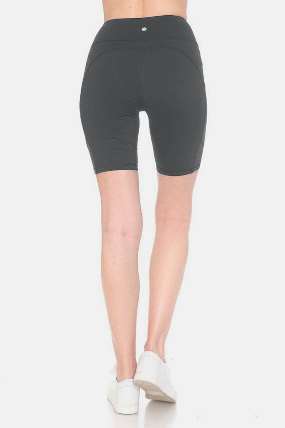 Leggings Depot Full Size High Waist Active Shorts - Hovatok