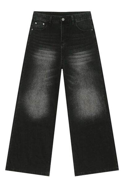 Men's Cat's Whisker Wide Leg Jeans - Hovatok