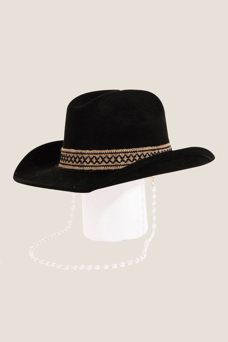 Fame Ornate Band Cowboy Hat - Hovatok