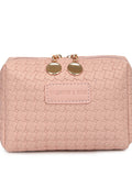 PU Leather Woven Clutch - Hovatok