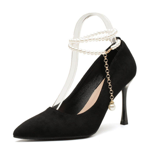Point Toe High Heel Pumps - Hovatok
