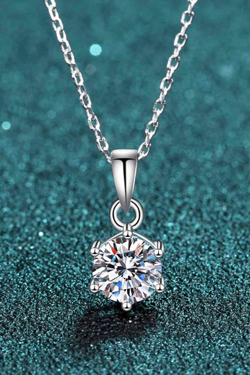 Adored Get What You Need Moissanite Pendant Necklace - Hovatok