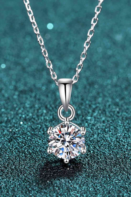 Adored Get What You Need Moissanite Pendant Necklace - Hovatok