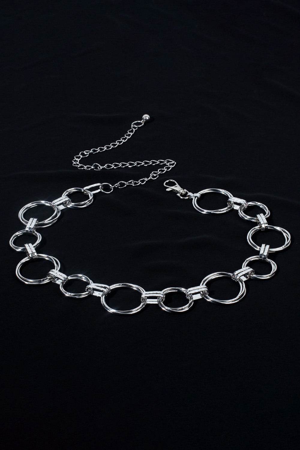 Alloy Chain Circle Shape Belt - Hovatok