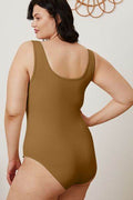 Basic Bae Full Size Square Neck Sleeveless Bodysuit - Hovatok