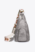 Adored Take A Trip PU Leather Sling Bag - Hovatok