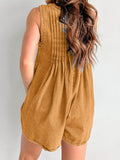Tied Romper with Pockets - Hovatok