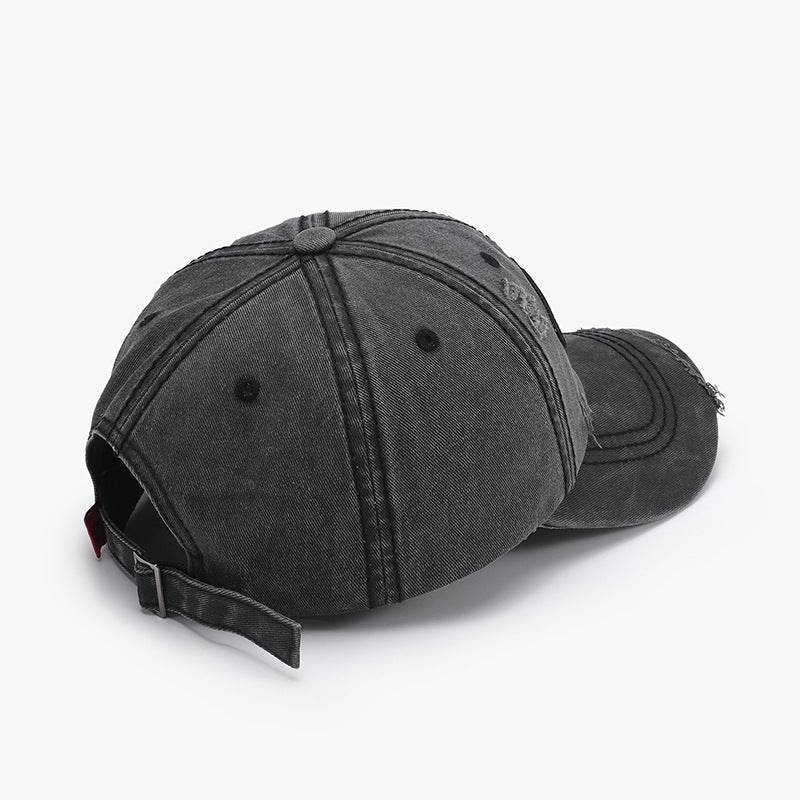 Embroidered Letter Cotton Baseball Cap - Hovatok