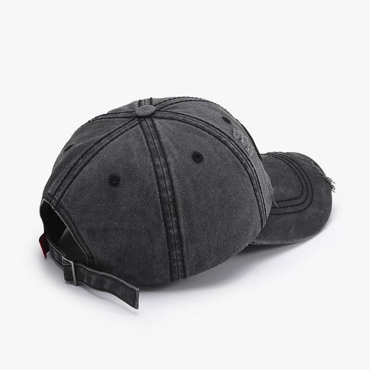 Embroidered Letter Cotton Baseball Cap - Hovatok