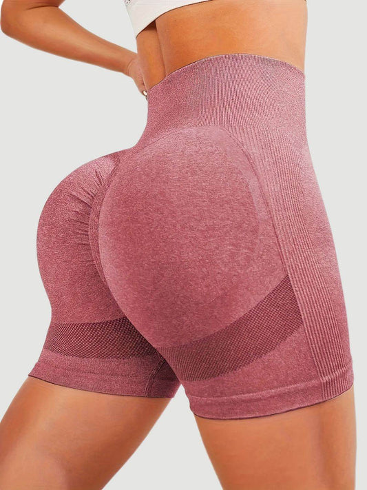 High Waist Active Shorts - Hovatok
