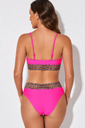 Leopard Contrast Bikini Set - Hovatok