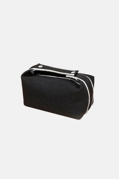 Zenana Waterproof Canvas Travel Cosmetic Bag - Hovatok