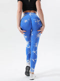 Tie-Dye High Waist Active Leggings - Hovatok