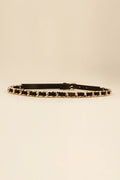 PU Chain Skinny Belt - Hovatok