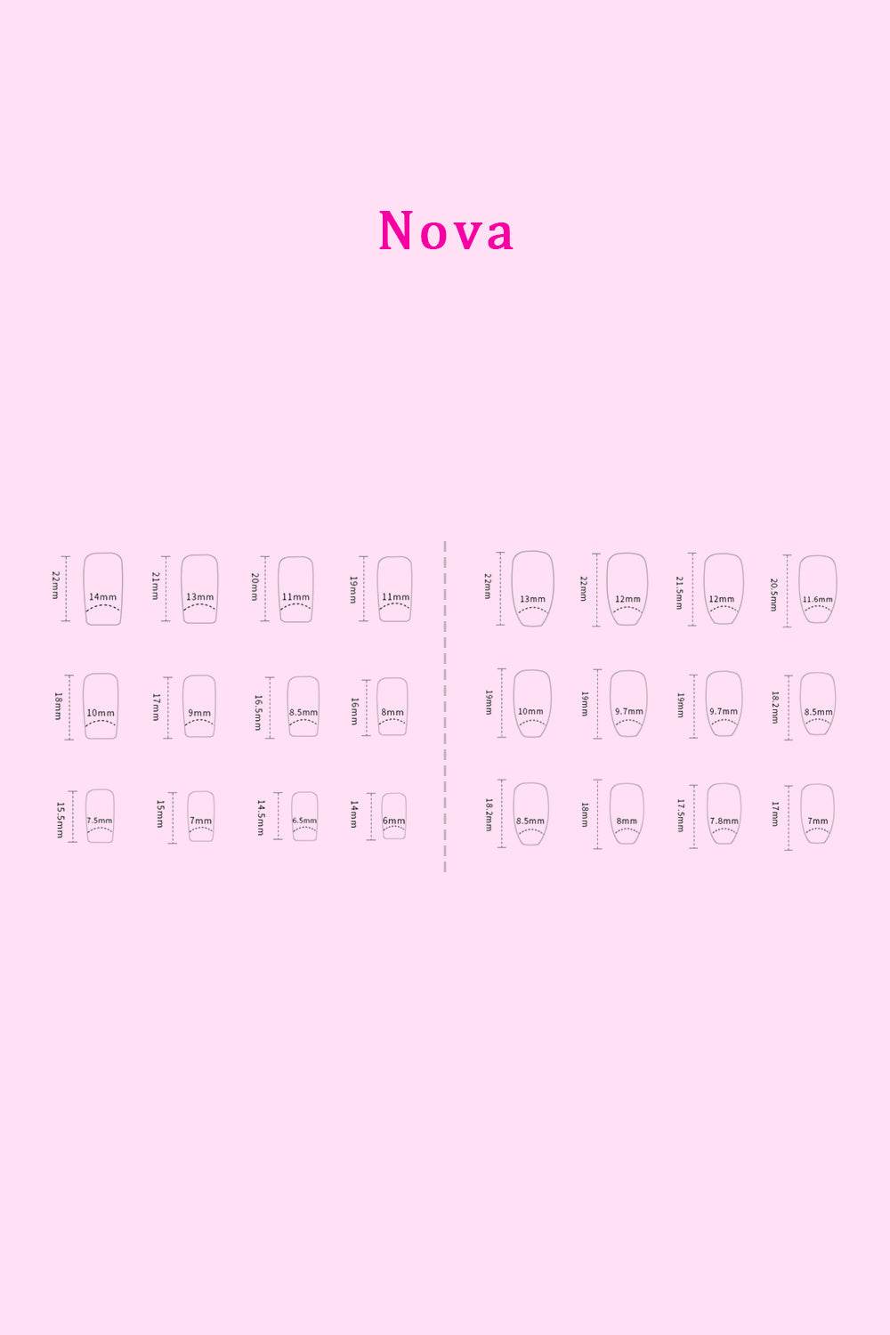 SO PINK BEAUTY Press On Nails 2 Packs - Hovatok