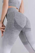 Gradient High Waist Sports Leggings - Hovatok