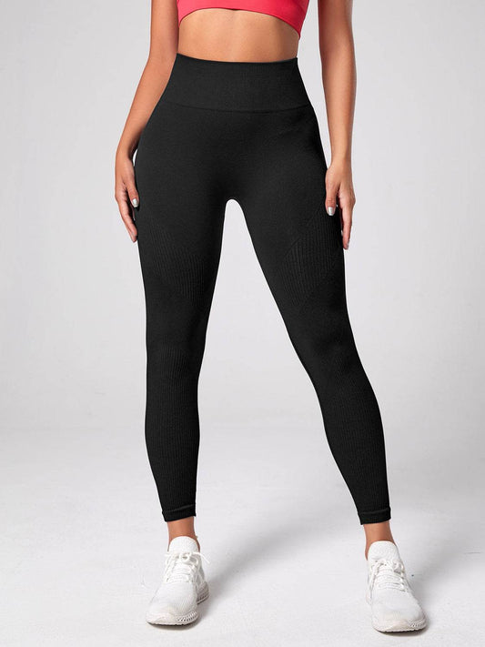High Waist Active Leggings - Hovatok