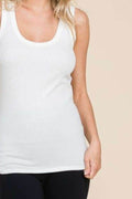 Culture Code Full Size Ribbed Scoop Neck Tank - Hovatok