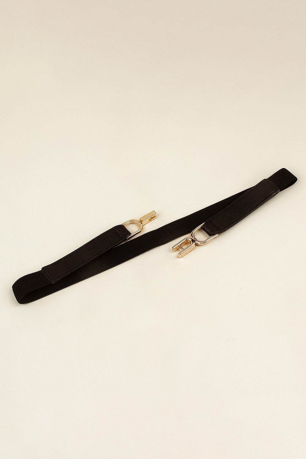 Alloy Buckle Elastic Belt - Hovatok