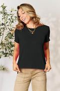 Basic Bae Full Size Round Neck Short Sleeve T-Shirt - Hovatok